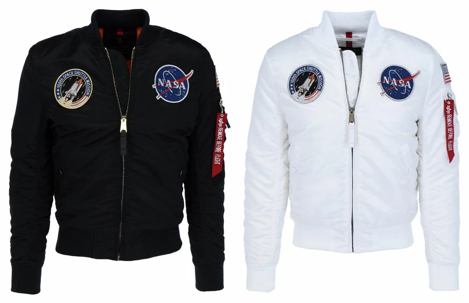 ALPHA INDUSTRIES MA-1 NASA LP Herren Fliegerjacke - Bild 1 von 1
