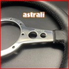13" Classic Car Quality  Leather Steering Wheel Fits Moto Lita Boss
