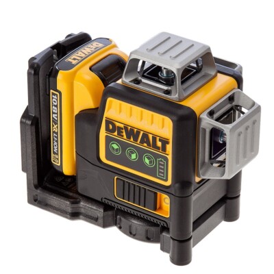5035048489628 LASER LINIOWY 3-PŁASZCZYZNOWY 10,8V 2,0AH ZIELONA WIĄZKA DEWALT