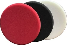 3 Pack - 6” Lake Country Thin Pro Flat Foam Polishing Pads