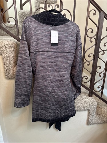 NUEVO CON ETIQUETAS Nike Yoga Therma-FIT Luxe Talla 2X Chaqueta Kimono Reversible Jacquard Envolvente $140 - Imagen 11 de 11