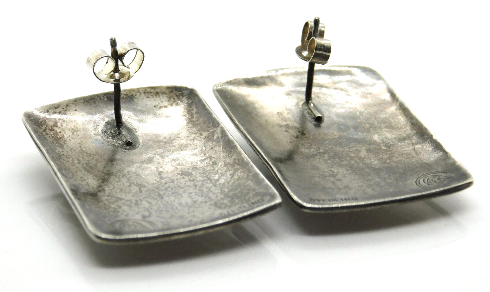 Rustic Artisan Signed 925 Sterling Silver Mother … - image 7