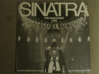 FRANK SINATRA THE MAIN EVENT LIVE LP OG '74 REPRISE FS 2207 JAZZ POP VG+ SHRINK!