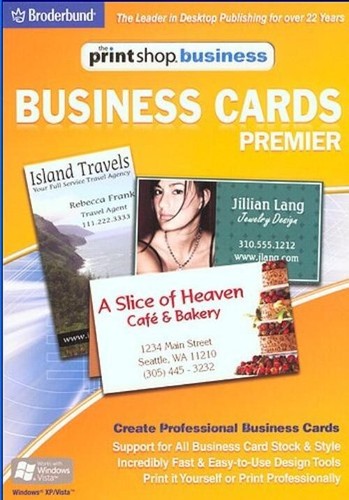 BUSINESS CARDS Premier PC CD-ROM for Windows 2000/XP/Vista - NEW in SLEEVE - 第 2/2 張圖片