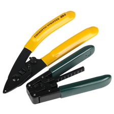 Three-port Fiber Optic Stripper Pliers Wire Strippers FTTH Cable Stripping Tools