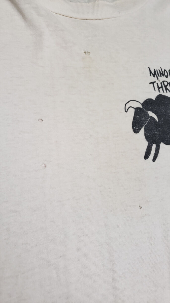 VINTAGE Minor Threat 1990s long sleeve shirt Fugazi XL RARE VINTAGE Minor Threat 1990s long sleeve shirt Fugazi XL RARE