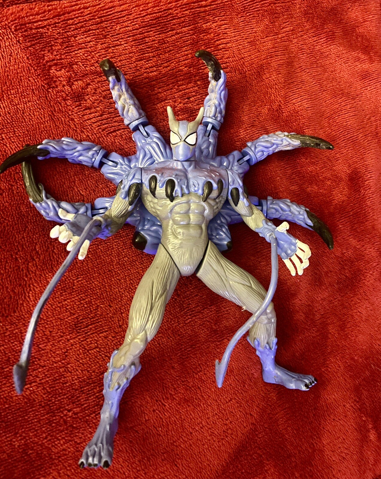 Hybrid Venom Planet of the Symbiotes ToyBiz Action Figure Marvel 1996 BLUE