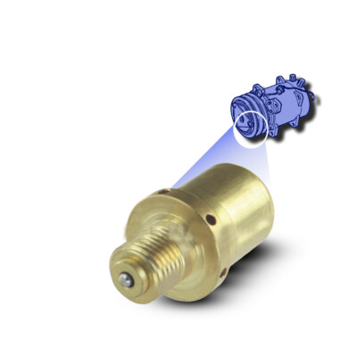 Control Valve A/C Sanden SD6V12 With M16 Thread (Metric) l   CV-2502