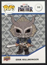 Erik Killmonger 2023 Marvel Funko Upper Deck Card #33 (NM)