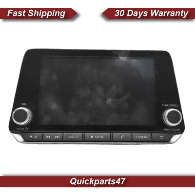 2019-2022 Nissan Altima Radio Receiver Lower Display Screen EX-L Leather OEM