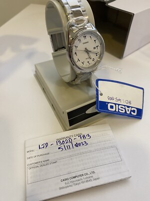 Casio Woman Standard Analog Watch LTP-1302D-7B3DF