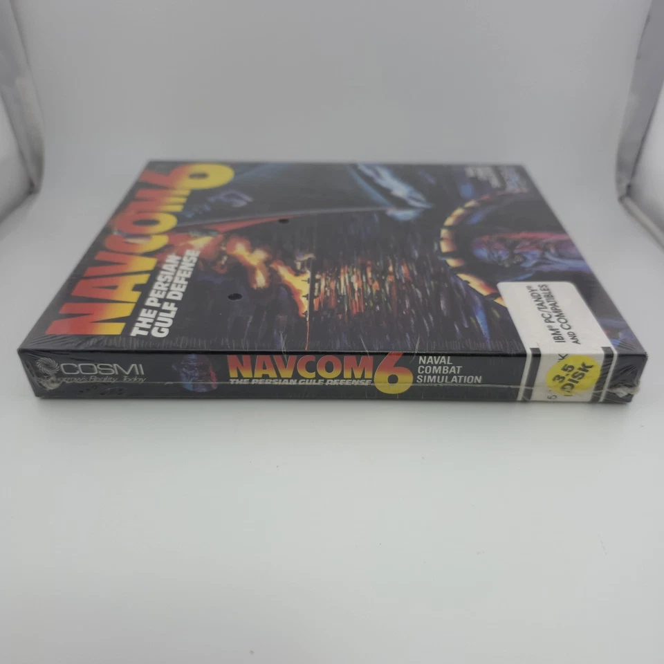 Navcom 6: The Persian Gulf Defense, 1988, Big Box, New & Sealed - Image 4 of 4