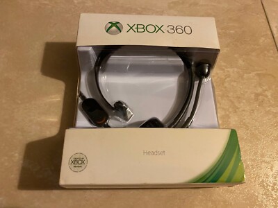 Microsoft XBOX 360 Headset R P5F-00002 New Sealed