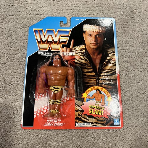 Hasbro WWF WWE MOC Superfly Jimmy Snuka ...