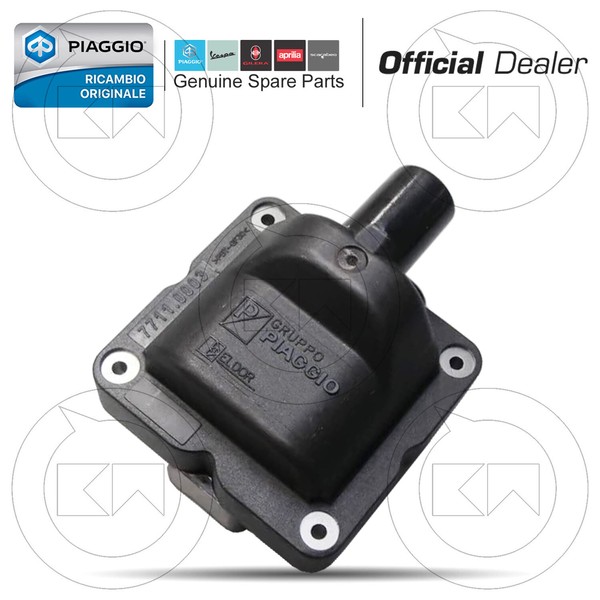 ZüNdspule Hoch Spannung Original Piaggio MP3 Ie Lt-Sport 400 2008-2010-image