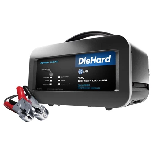 DieHard Automatic Power Ahead Fully Auto 12 V 50 Amp Battery Charger 1 Pk