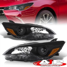 Black Oe Style Head Lights Lamp Assembly Leftright For 2015-2017 Toyota Camry Black Oe Style Head Lights Lamp Assembly Leftright For 2015-2017 Toyota Camry