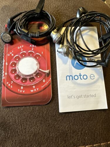 Genuine Motorola Stereo Wired Handsfree Earphones for V500 V550 V600 V980 - Afbeelding 1 van 6