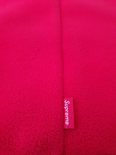 FW16 Supreme Polartec Polaire Cou Gaine Rouge Guêtres Cache-Col New York - Photo 4 sur 6