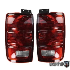 Left Right Sides Pair Rear Brake Tail Lights for 1997-2002 FORD EXPEDITION