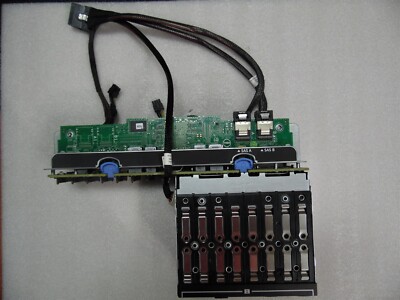 16 BAY HDD BACKPLANE & CAGE SFF UPGRADE DELL POWEREDGE R720 8 BAY SFF SERVER