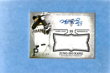 2015 topps triple threads Autograph JUNG-HO KANG RC Game Used Jersey AUTO 91/99