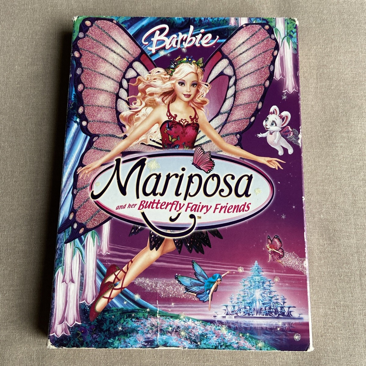 Barbie Mariposa Butterfly Friends (DVD Glitter Slipcover) Animated  Fantasy