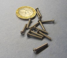 18-8 Stainless Hex Button Head Machine Screw 2-56 x 1/2" Length, 100 pcs