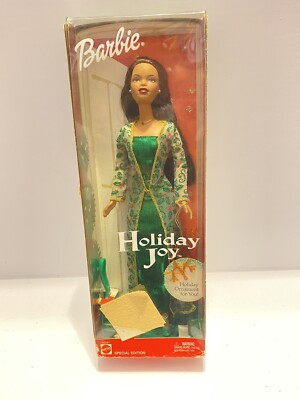 Holiday Joy African American Special Edition Barbie 56287 Doll In