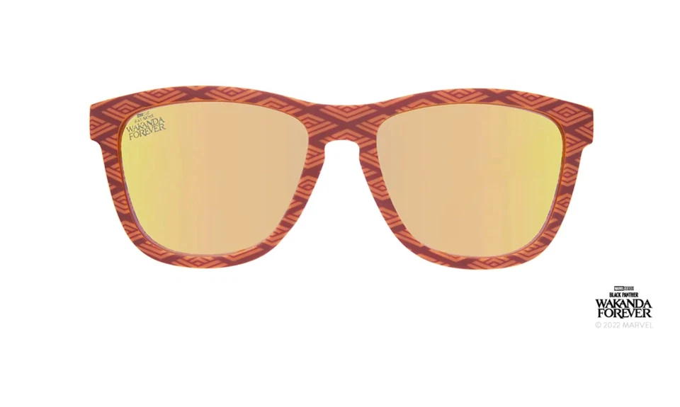 Очки солнцезащитные Goodr x Marvel Black Panther Wakanda Forever "Wakanda Forever" - Изображение 3 из 3
