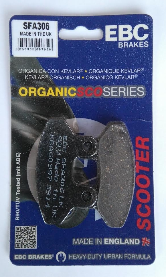 PM Brake Pads EBC Organic Front Disc Brake Pad Set For Vespa PX125