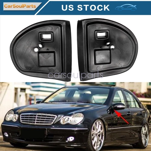 For Mercedes Benz Exterior Mirror Gasket Rubber Gasket Seals L+R for W211 / W203