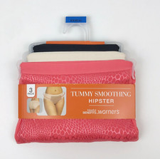 Warners Blissful Benefits Tummy Smoothing Hipster 3 Pack Size XXXL 10