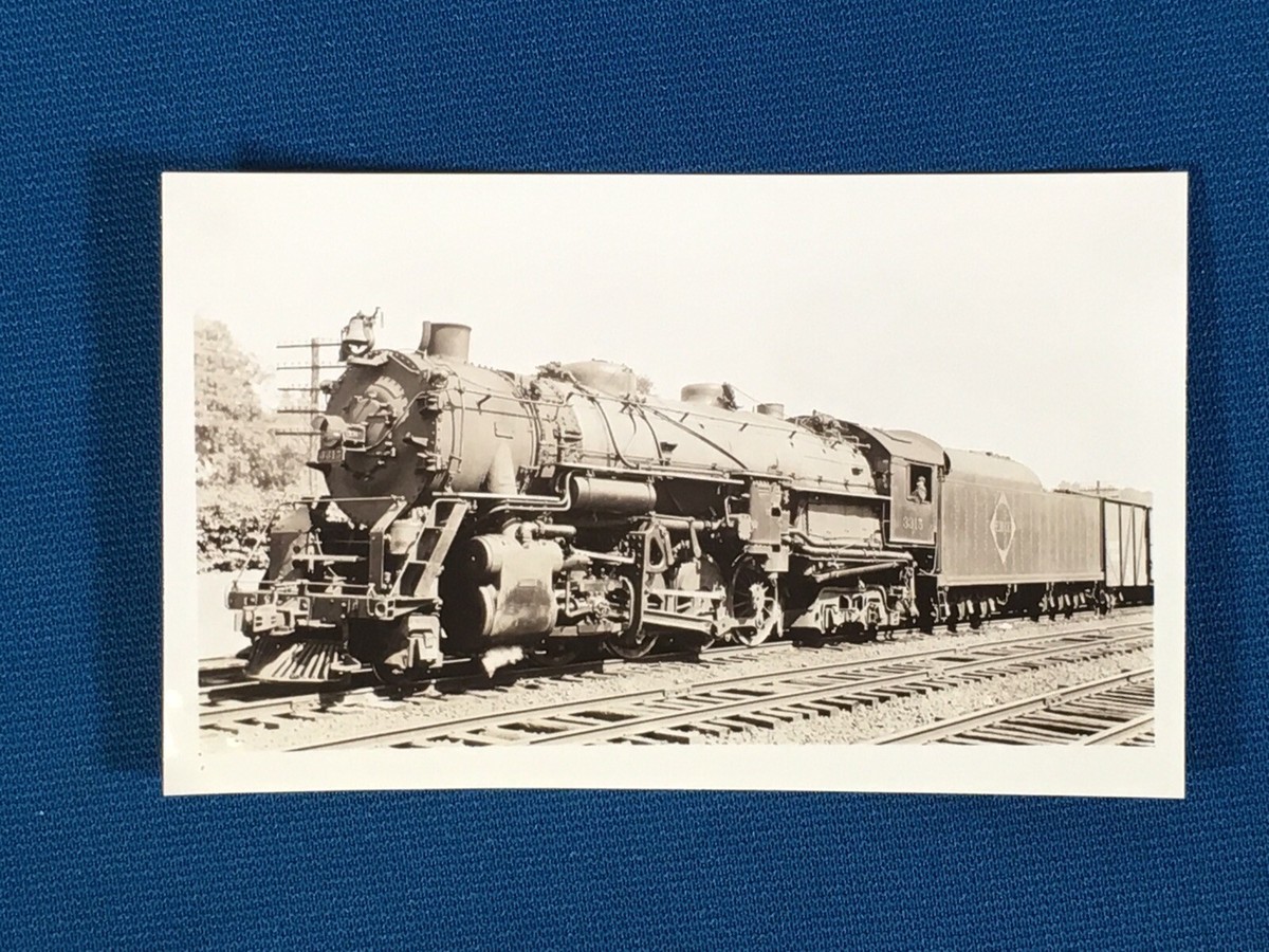 Erie Railroad Train Engine Locomotive No. 3315 Antique Photo | eBay