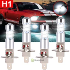 2/4x H1 LED Headlight Bulbs Conversion Kit High Low Beam Super Bright 6000000LM