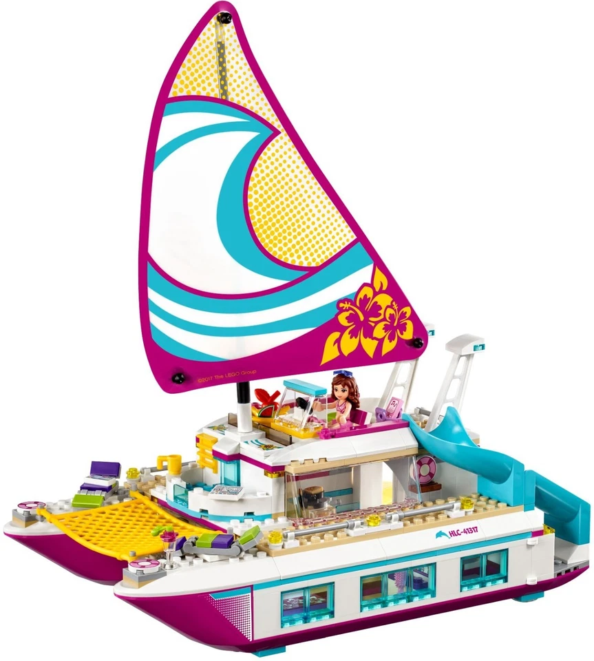 Brand New Sealed LEGO FRIENDS 41317  Sunshine Catamaran Building Blocks Set - Image 3 of 4