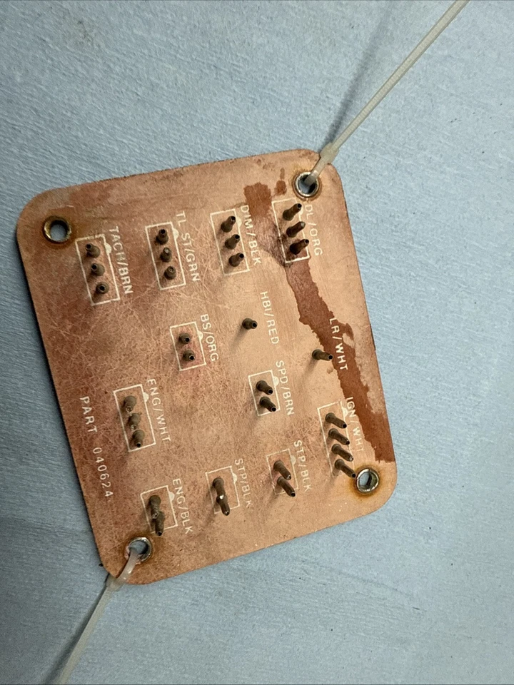 1979 Kawasaki Drifter 440 Vintage Snowmobile Electrical Mother Board Good - Image 3 of 3