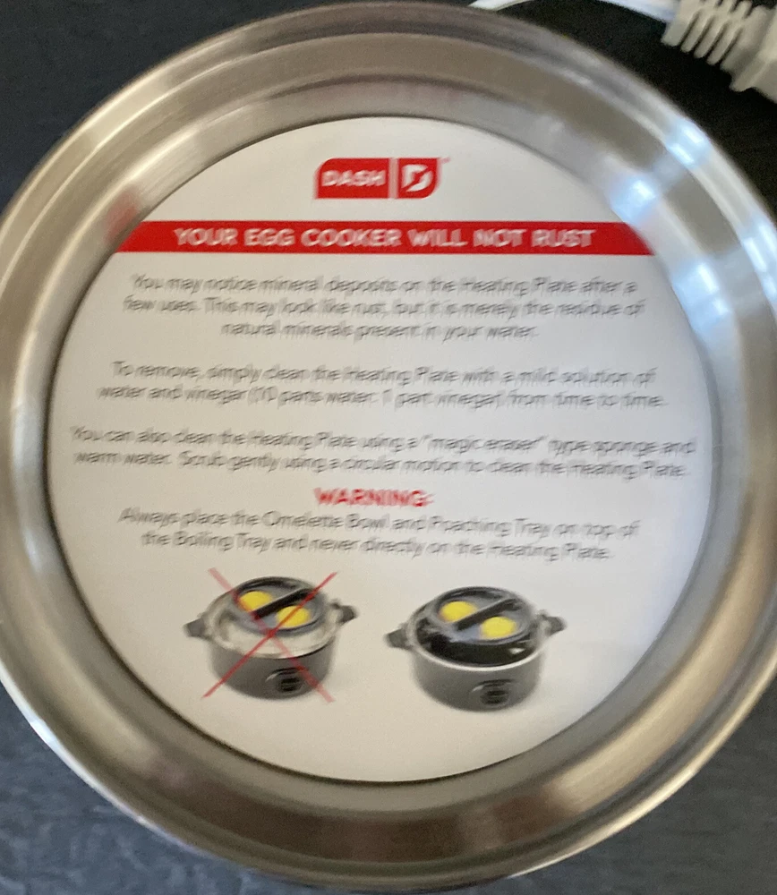 DASH Rapid Egg Cooker for Hard Boiled Poached Eggs 7-Capacity
