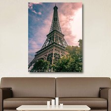 Torre Eiffel París Francia Lienzo Arte de Pared Imágenes Fotos de París Francia Wallpa