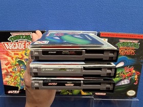 TMNT Tournament Fighters NES CIB + Teenage Mutant Ninja Turtles 2 3 NINTENDO LOT