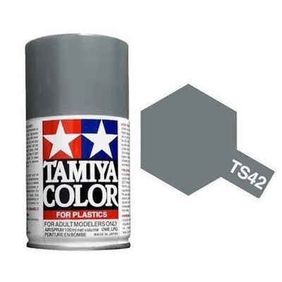 TAMIYA Tamiya TS-42 - Light Grey Glossy Metal - Light Gun Metal - 100ml Pump