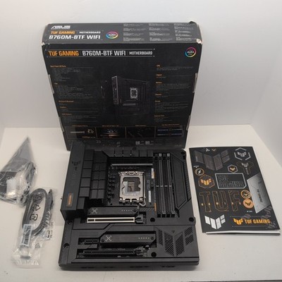 ASUS TUF Gaming B760M-BTF WIFI Motherboard LGA1700 DDR5 Micro-ATX WiFi 6