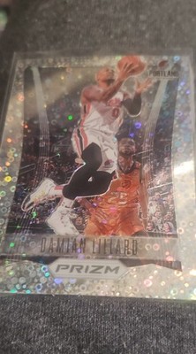 2020-21 Panini Prizm - Prizm Flashback Damian Lillard #11 Fast Break Prizm