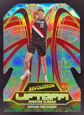 2024-25 Panini Revolution Liftoff! Galactic #1 Donovan Clingan RC