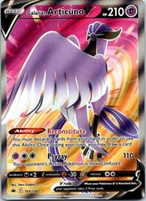 Galarian Articuno V (Full Art) Ultra Rare SWSH06: Chilling Reign 169/198 NM on eBay