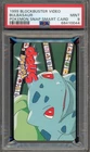 Pokemon Bulbasaur Blockbuster Video Pokemon Snap Smart Card PSA 9 Mint