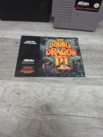 Double Dragon III The Sacred Stones NES 1991 Tested Authentic Cartridge Game