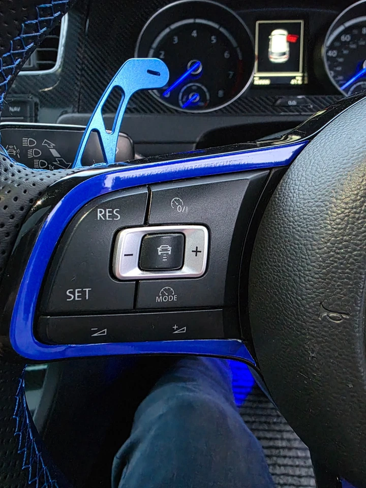 Steering Wheel Decal Kit Will Fit Golf R Also GTI GTD GTE Mk7 & Mk7.5 - Image 4 of 4