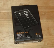 WD Black P10 5TB Game Drive - External HDD for Gaming Consoles/PC's & More