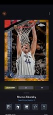 NBA Collect Digital Topps Chrome SAPPHIRE LEGENDARY Rocco Zikarsky Orange /25